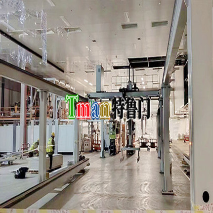 Large stroke coil material loading and unloading 4-axis truss robot